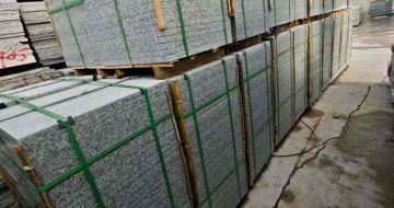 茂名芝麻白地铺版 石材地铺石