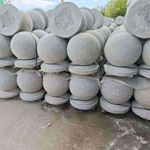 茂名圆球石球挡车球