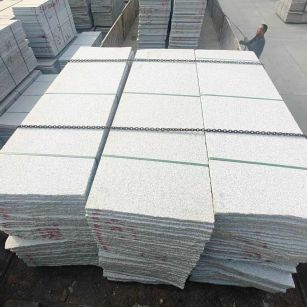 茂名芝麻白毛板，石材毛板