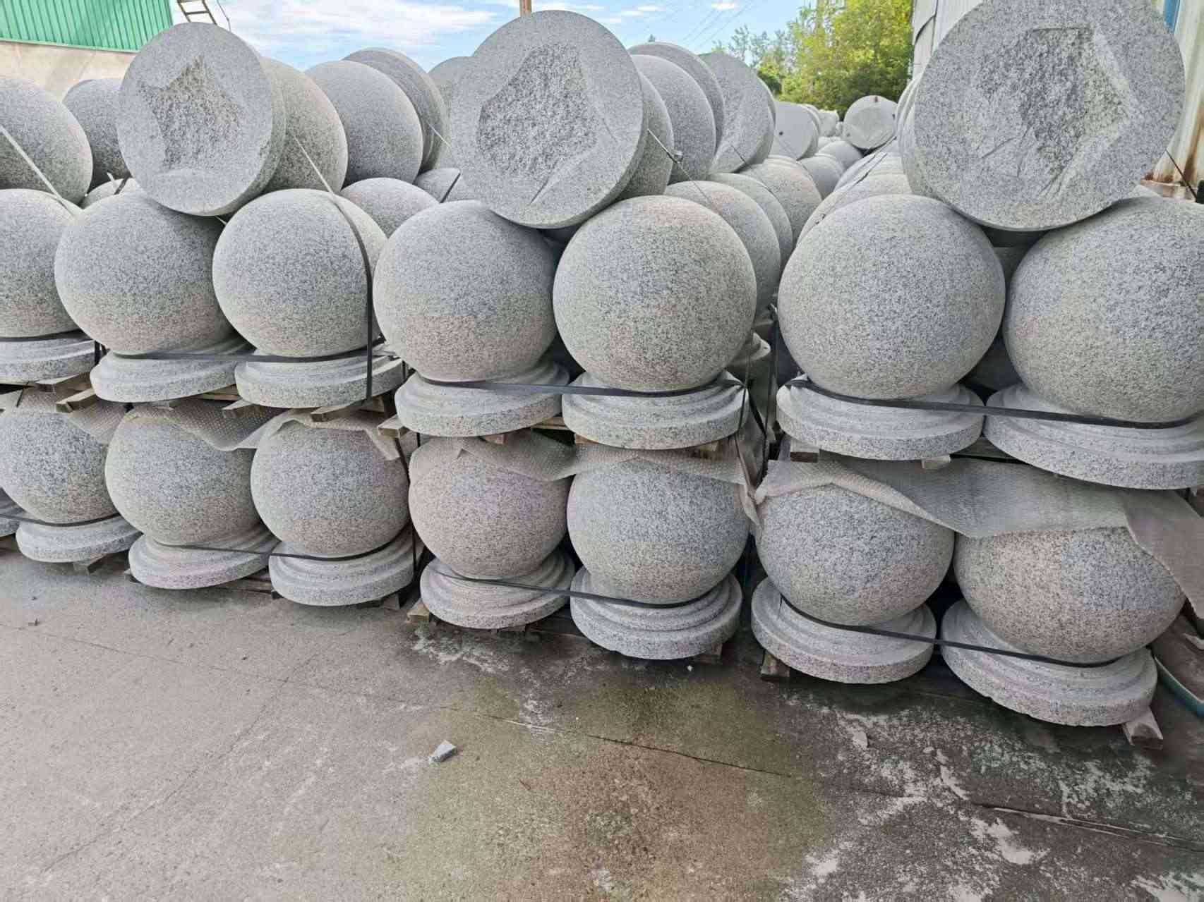 茂名圆球石球挡车球